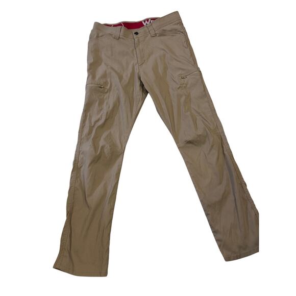 Wrangler Other - Wrangler ATG Trail Pants Mens 30x30 Brown Stretch Hiking Outdoor